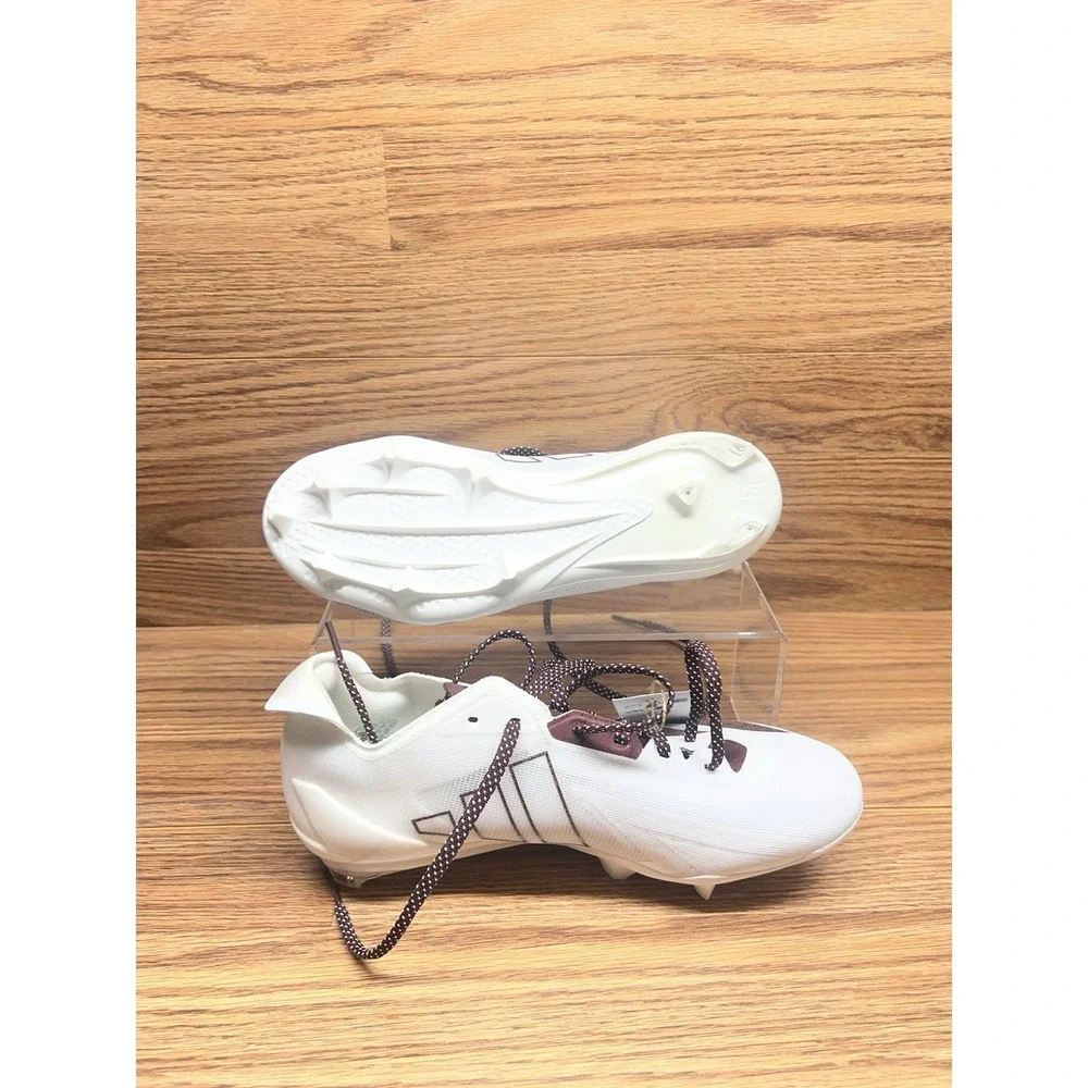 Size 8 - adidas Adizero Electric IE6289 Football Cleats White Maroon